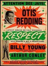Otis Redding - Respect - 1965 - Single Release Promo Poster - $32.99