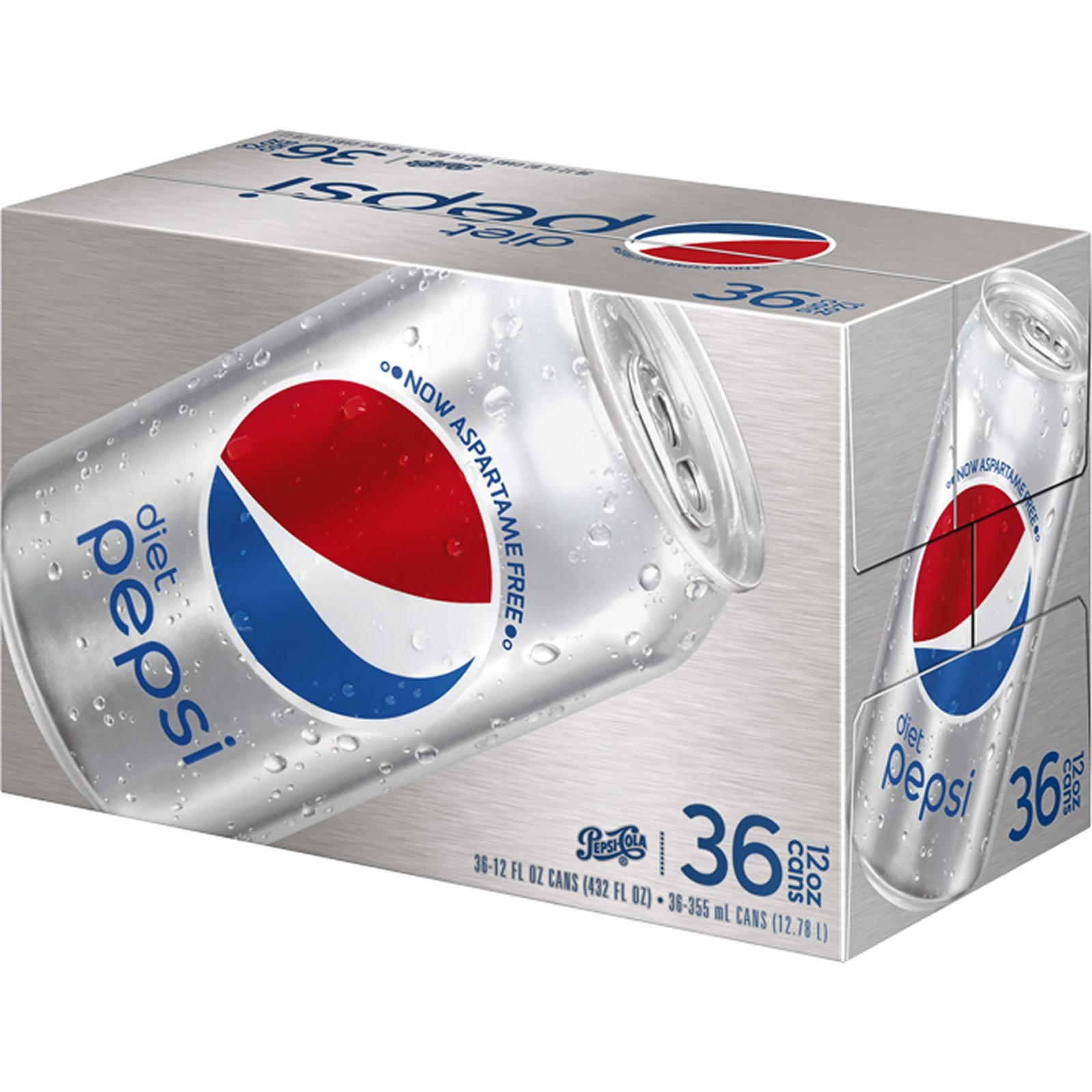 Diet Pepsi Cans, 36 pk./12 oz. - Soft Drinks
