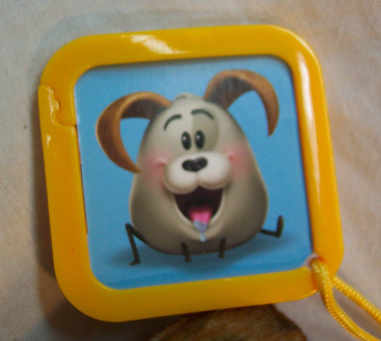 McDonald's Emoji Movie SLOBBERING PUPPY DOG 4" Plush Stuffed Animal TOY