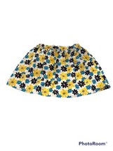Gymboree Skirt 8 Flower Shower Corduroy Skirt Blue Yellow - $9.50