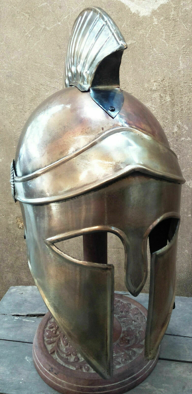 Royal Greek Corinthian Helmet Medieval Knight Spartan helmet