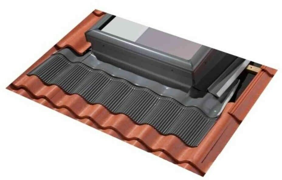VELUX Skylight Flashing Kit Pliable Pleated Curb Mount Adhesive