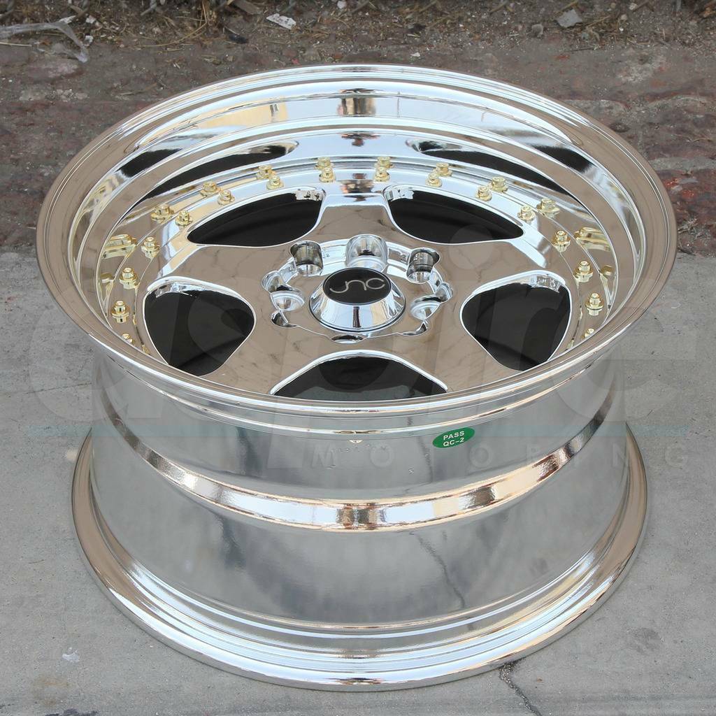 16x9 JNC 010 JNC010 4x100/4x114.3 15 Platinum. Wheel New Set(4) - Wheels