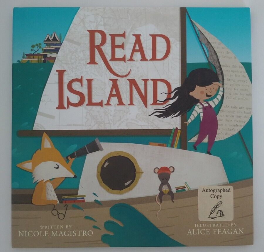 Read Island by Nicole Magistro  (2021, Hardcover) (Autographed Copy)