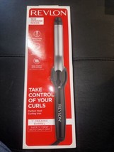 Revlon Perfect Heat Curling Iron Ceramic 1" Ceramic Barrel 30 Heat Settings NEW - $21.99