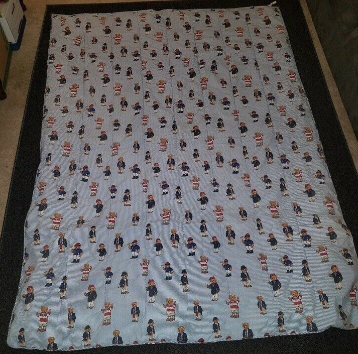 Ralph Lauren Polo Teddy Bear Twin Comforter And 27 Similar Items