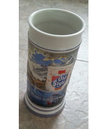 1985 G Heileman brewing old style beer stein mug 24 oz earth was pure Li... - $19.79