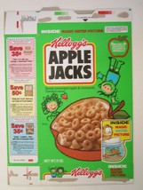 1989 Mt Cereal Box Kellogg's Apple Jacks Garfield & Odie [Y156k4] - $67.20