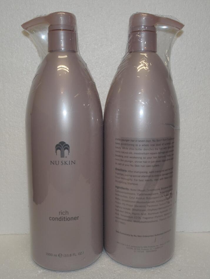 Nu Skin Nuskin Rich Conditioner Liter 1000ml 33.8oz Sealed Shampoo