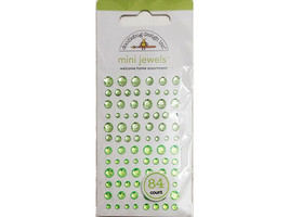 Doodlebug Design &quot;Welcome Home&quot; Mini Jewels Limeade Rhinestone Stickers - $4.79