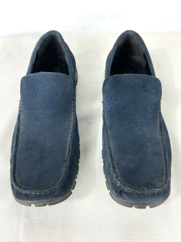 kenneth cole blue suede shoes