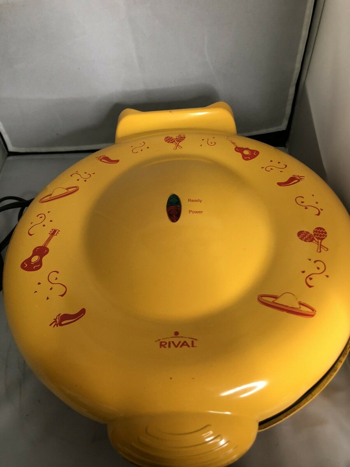 Rival QM100 Yellow Quesadilla Maker Grills & Griddles