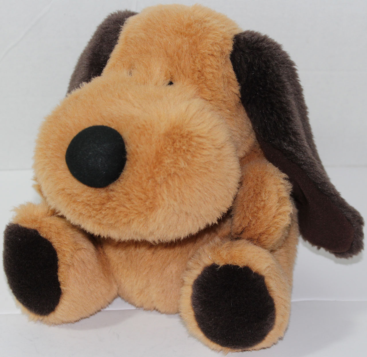 Snuggie Toy BROWN FLOPPY EARED PUPPY DOG Stage HAND PUPPET Stuffed ...