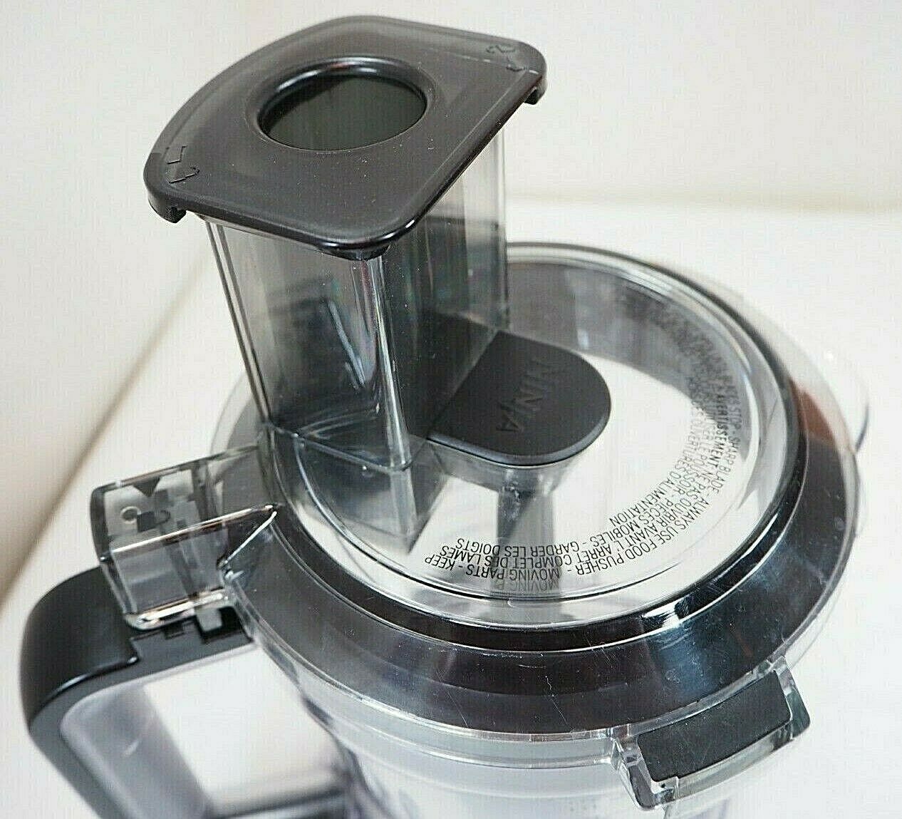 NINJA 40 OZ Precision Processor Bowl & Chute Lid & Blade CT661V CT671AV