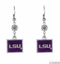 Louisiana State Tigers LSU Ncaa Licensed dangle Earrings - $9.50