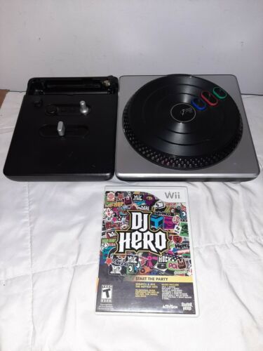 Primary image for NINTENDO WII DJ Hero Turntable Controller TESTED + DJ HERO GAME 
