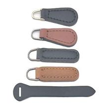 Bluemoona 25 Pcs - 83x10mm Leather Zip Tags Pull PU Faux Lmitation for B... - $7.99