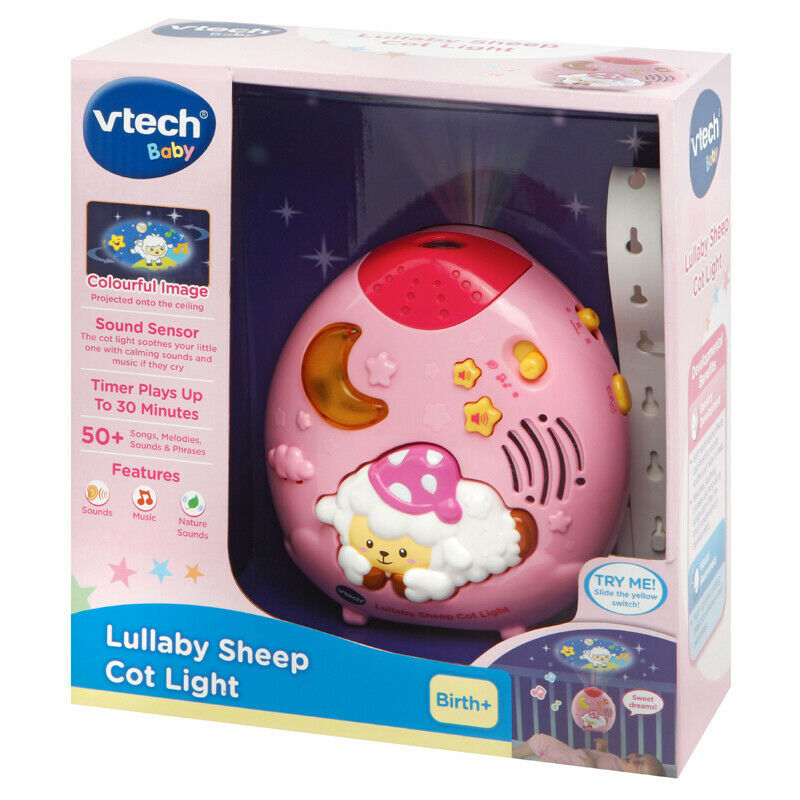 VTech Lullaby Sheep Cot Light Pink Everything Else