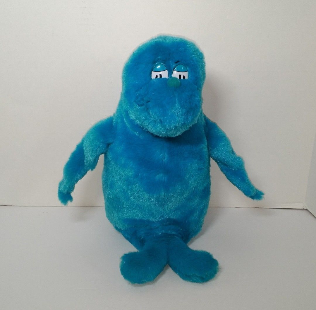 blue fish stuffed animal