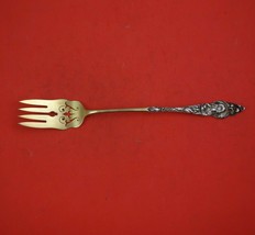Les Six Fleurs by Reed and Barton Sterling Silver Meat Fork GW 4-Tine Pierced 9" - $289.00