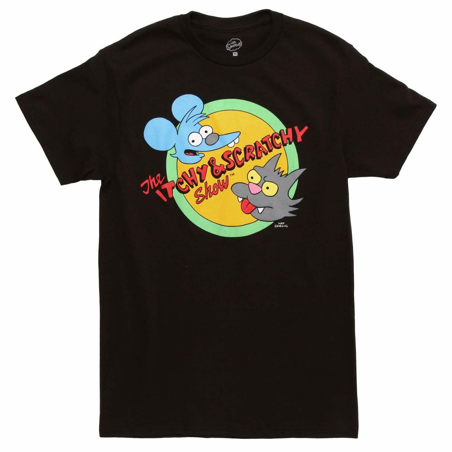 the itchy and scratchy show t shirt