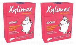Fazer Xylimax Moomin strawberry-peach xylitol Candy 55g x 2 packs 110 g 3.88 - $11.88