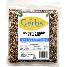 GERBS Raw Super 7 Seed Mix Top 14 Food Allergy Free, Vegan, Keto, Paleo Friendly - $30.93
