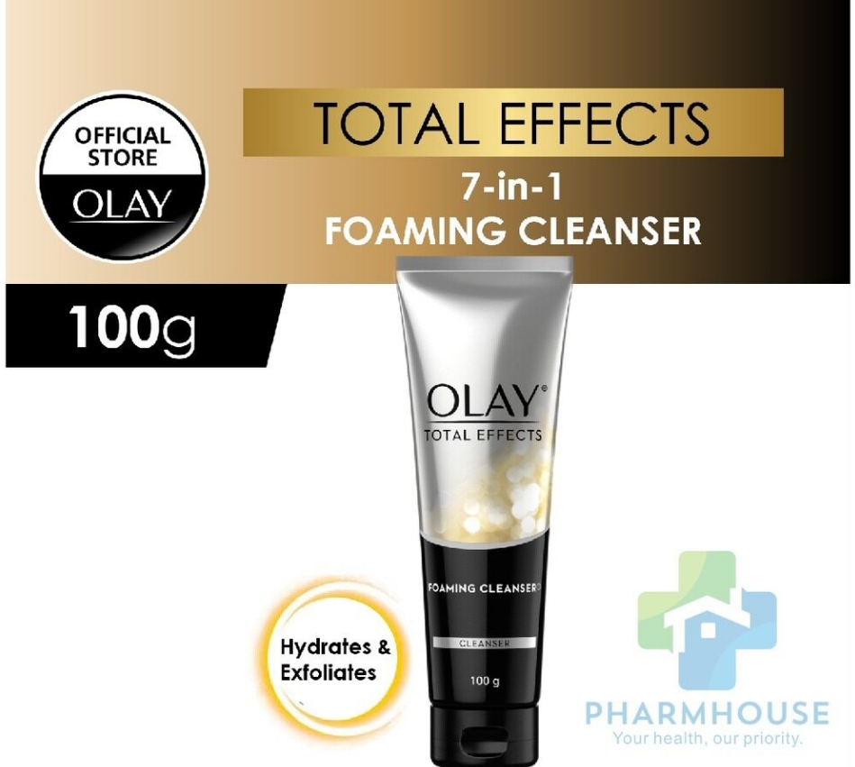 2 x Olay Total Effects Foaming Cleanser (100g) Express Ship