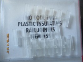 Atlas # 55 Rail Joiners Plast Insulating Code 100. 24 Pieces per Pack (HO) image 2