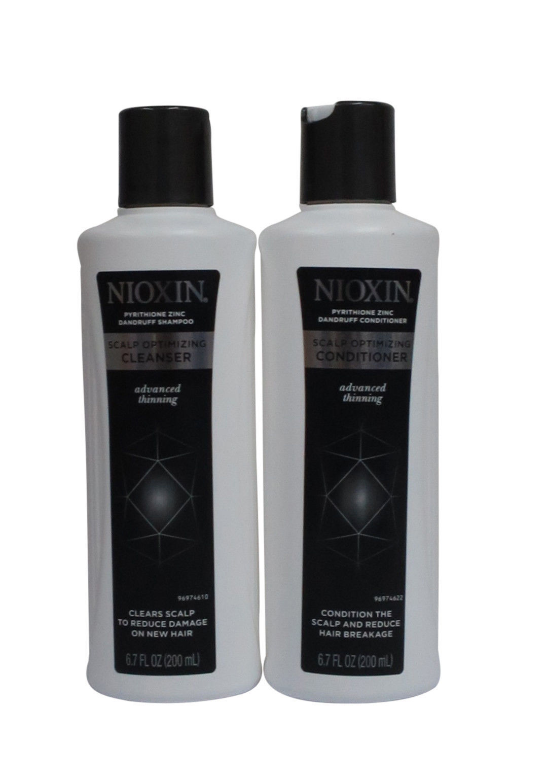 NEW! Nioxin Dandruff Scalp Optimizing Cleanser and Conditioner 6.7 oz