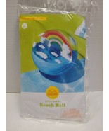 SUN SQUAD Inflatable Beach Ball 17.5 Inch Diameter Rainbow - $6.92