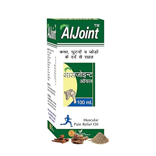Vasudev Aljoint Pain Relief Oil - 100ML I Ayurvedic Pain Relief Oil for Joint Pa