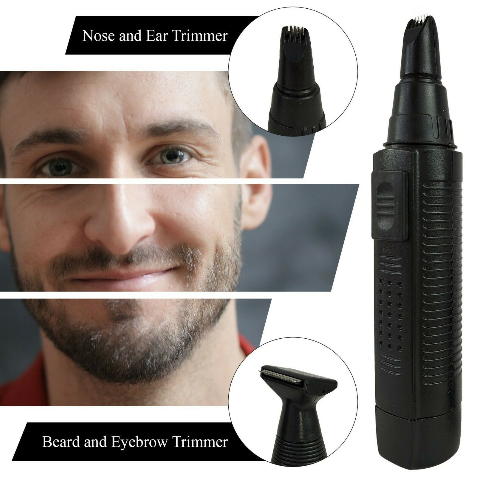 Nose Hair Trimmer Battery Operated, Changeable 2 Head 2 by Remington
