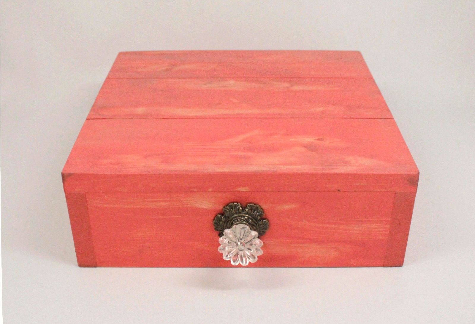 Rustic Cake Stand Box Red Wedding And 50 Similar Items Rustic Cake Stand Box Red Wedding Cupcake Display Cottage