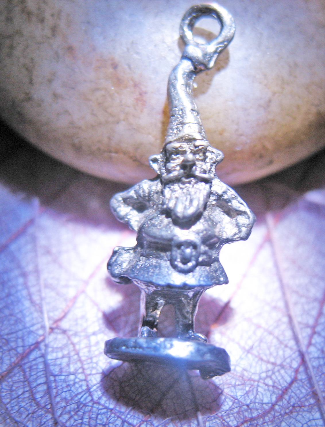 FREE W $49 GNOME GUIDE SPIRIT HELP MAGICK SILVER GNOME CHARM Mgick ...