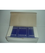 Box lot of 12 Vintage Eastern Airlines Bridge Size Playing Cards Sealed Decks - $35.99