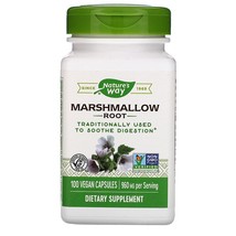 Nature&#39;s Way Marshmallow Root 960 mg per Serving, 100 Vegan Capsules - $21.85
