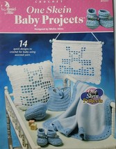 Crochet Baby Annies Attic Pattern Leaflet One Skein Baby Projects 282313... - $8.79