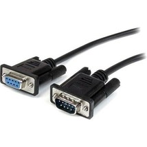 Startech 2M Black Sght Through Db9 Rs232 Serial Cable - M/F - $30.99