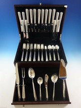 Rambler Rose by Towle Sterling Silver Flatware Set 8 Service 63 Pcs Dinner Size - $3,695.00