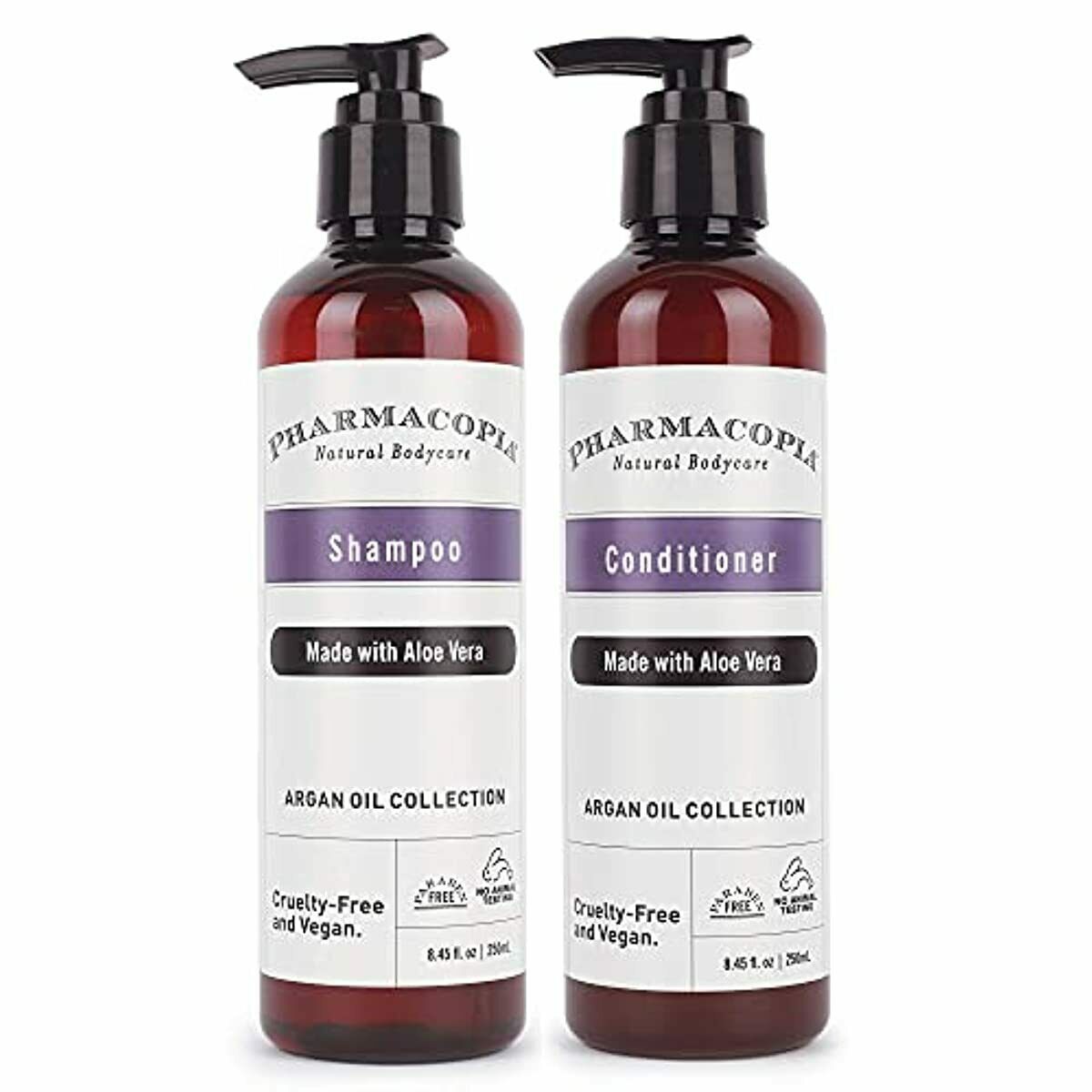 Kimirica Pharmacopia Argan Oil Shampoo & Conditioner Hair Care Duo 250ml | E238