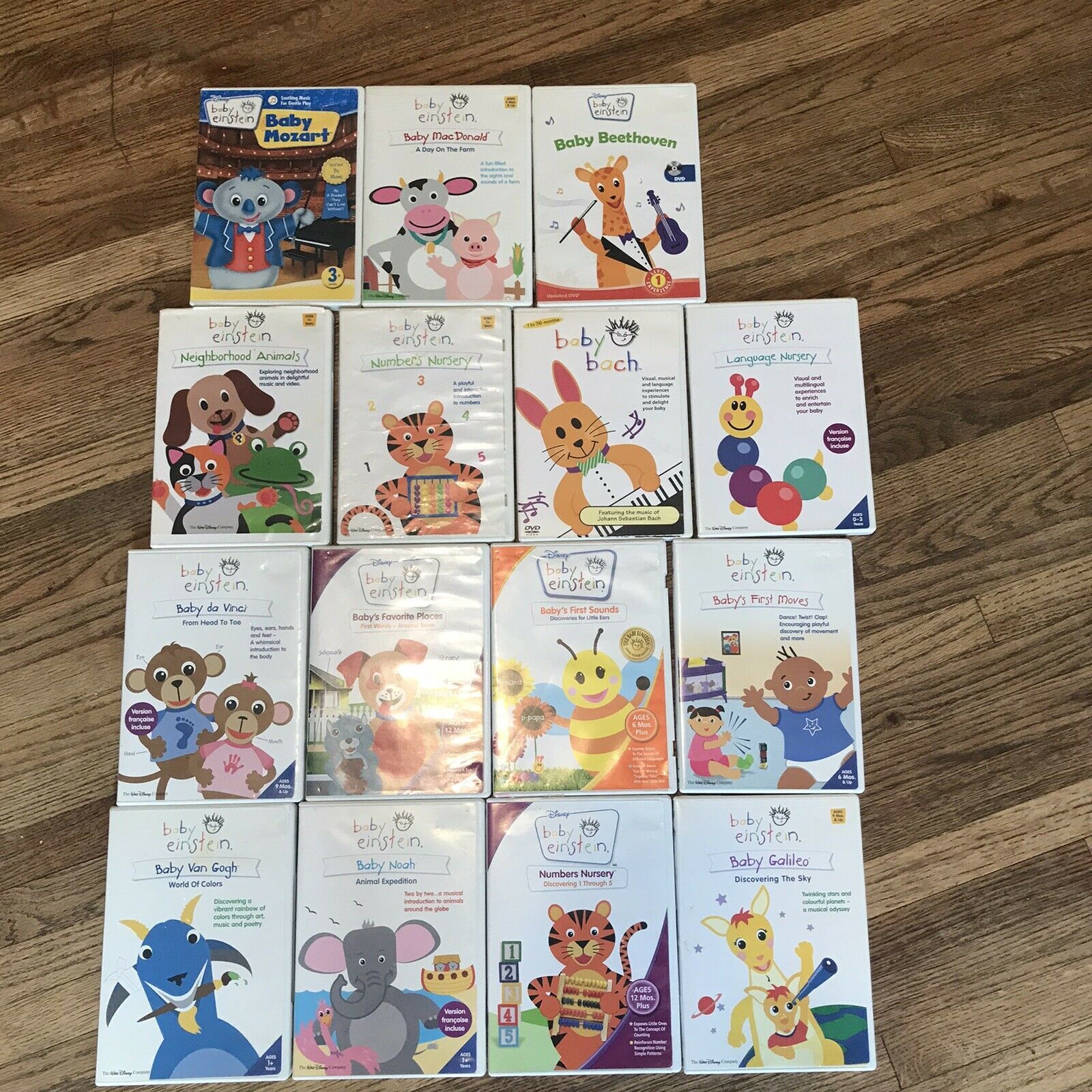 Baby Einstein Baby Newton DVD Lot Of 15 Disney Dvd - DVD, HD DVD & Blu-ray