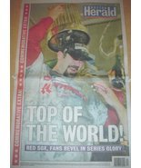 Boston Red Sox Win 2004 World Series Complete Newspaper - $9.99