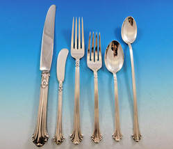 Silver Plumes by Towle Sterling Silver Flatware Set for 8 Service 50 pcs Dinner - $3,595.00