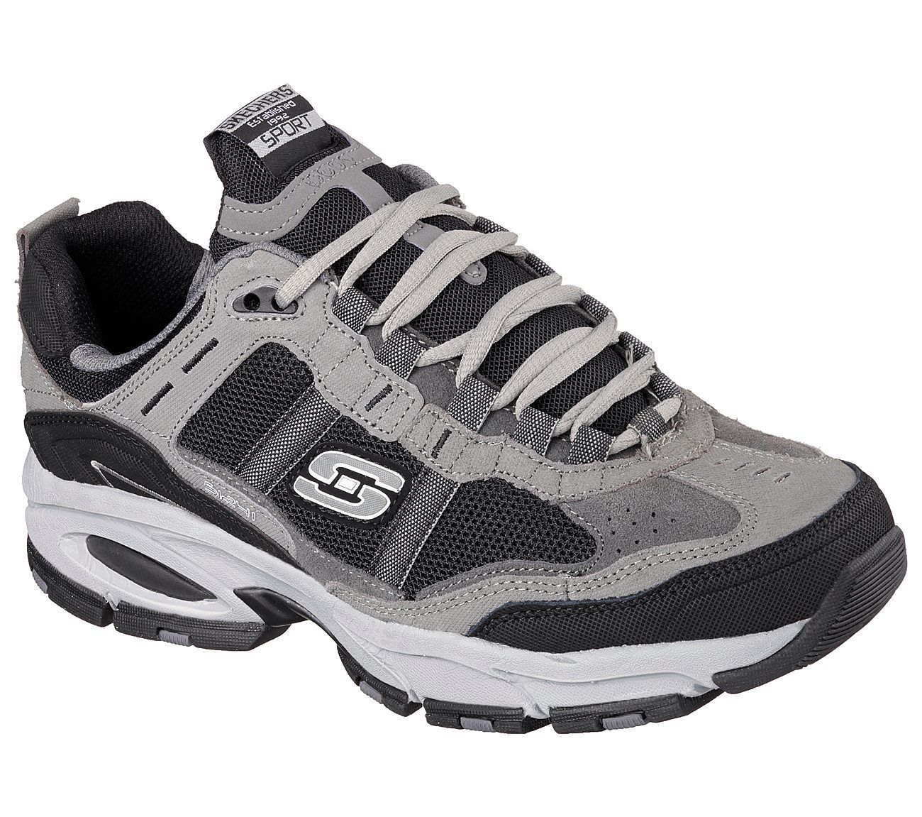 51241 EW CCBK Wide Width Skechers shoes Men's Memory Foam Sport Comfort