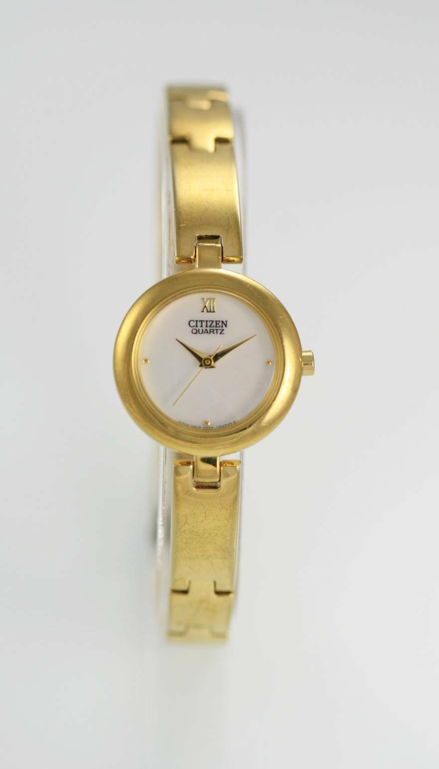 Citizen Women Watch Mother of Pearl Stainless Steel Gold Water ...