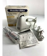 Proctor Silex Hand Mixer Easy Mix 62509 5 Speed 100 Watts New Opened Box... - $24.75
