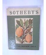 Sotherby&#39;s  Annual Review 1961-2 [Hardcover] [Jan 01, 1962] N/A - $15.76