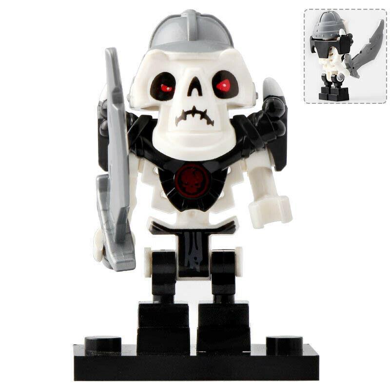 10pcs/set Skulkin (Skeleton Army) Krazi Samukai Kruncha Ninjago ...