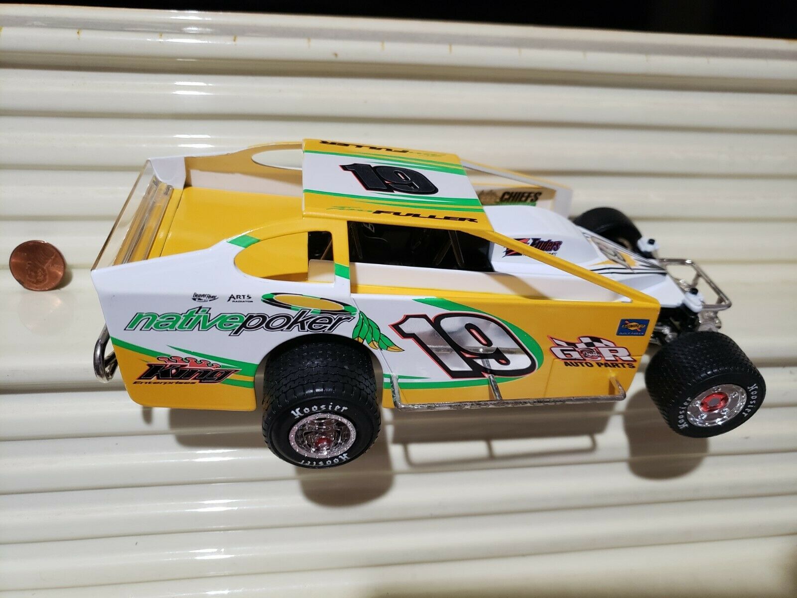 NUTMEG COLLECTIBLES 1/25 DIRT MODIFIED Race Car New in *C9 Mint Box ...